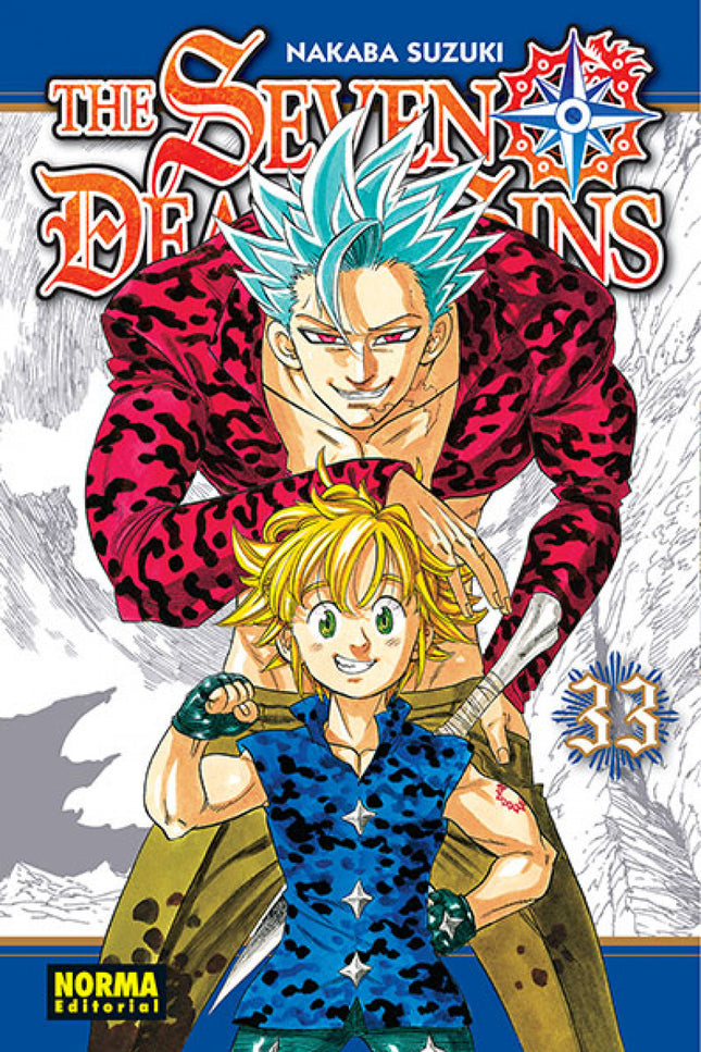Libro The Seven Deadly Sins 33: LA GUERRA SANTA SIGUE ARRASANDO EL MUNDO... Estarossa, obsesionado con Elizabeth, se la lleva con él.