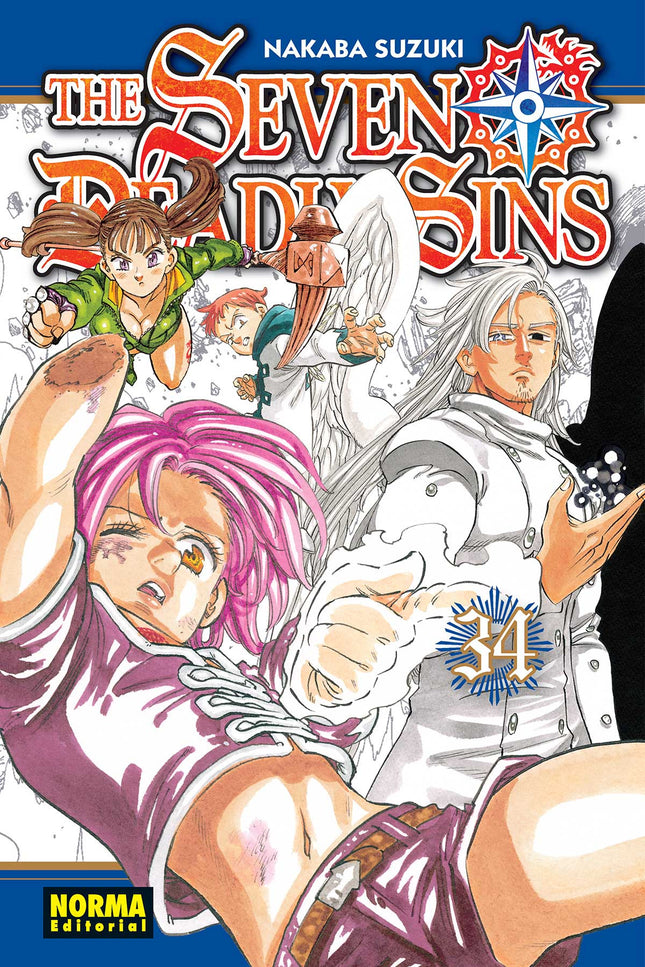 Libro The Seven Deadly Sins 34: CUANDO UNO DE LOS ARCÁNGELES DESPIERTA, SOLO DESEA VENGANZA... íEmpieza en el cielo un combate decisivo contra el fortísimo ángel de la muerte, en el que lo santo y lo demoníaco se confunden!
