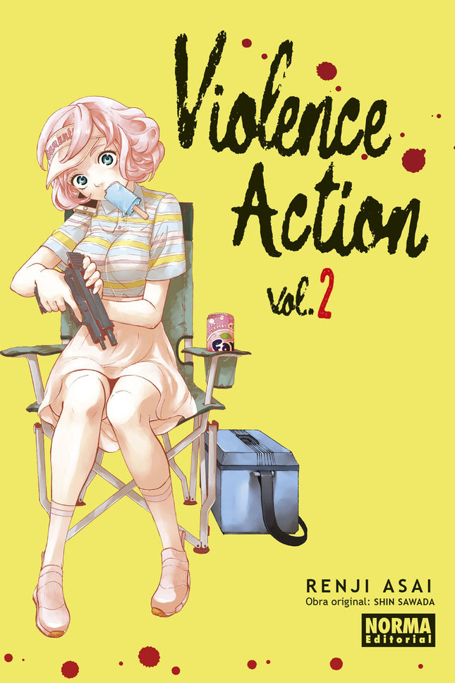 Libro Violence Action 2: KEI AYUDARÁ A DAHLIA A SACIAR SU SED DE VENGANZA... Kei, la asesina estrella de Pururun, servicio urgente de chicas a domicilio, se enfrenta a un nuevo caso.