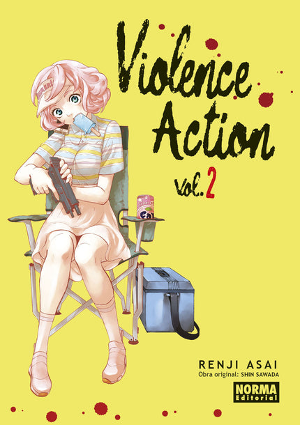 Libro Violence Action 2: KEI AYUDARÁ A DAHLIA A SACIAR SU SED DE VENGANZA... Kei, la asesina estrella de Pururun, servicio urgente de chicas a domicilio, se enfrenta a un nuevo caso.