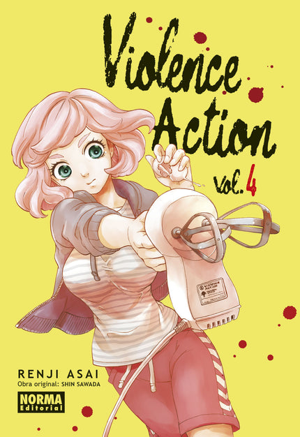 Libro Violence Action 04: ¡KEI ESTÁ ENFERMA Y DEBERÁ LLEVAR A CABO UNA MISIÓN LETAL! Tras el nombre de Kei, se esconde la mejor asesina de una organización de sicarios a sueldo.