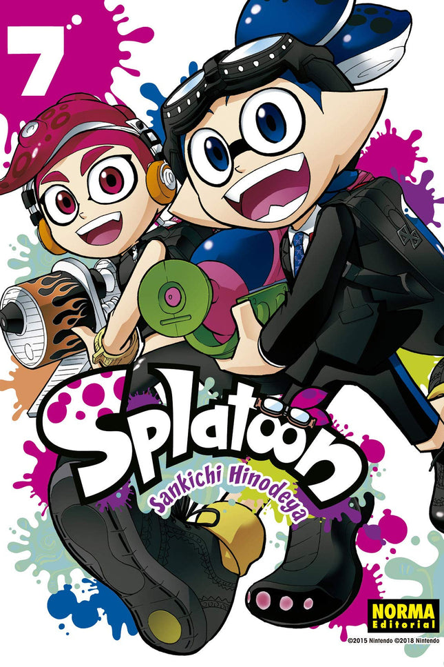 Libro Splatoon 07: ¡SIGUEN LOS EMOCIONANTES COMBATES EN ARRECÍPOLIS! ¡Menudas semifinales nos esperan, con adversarios a la altura de la competición!