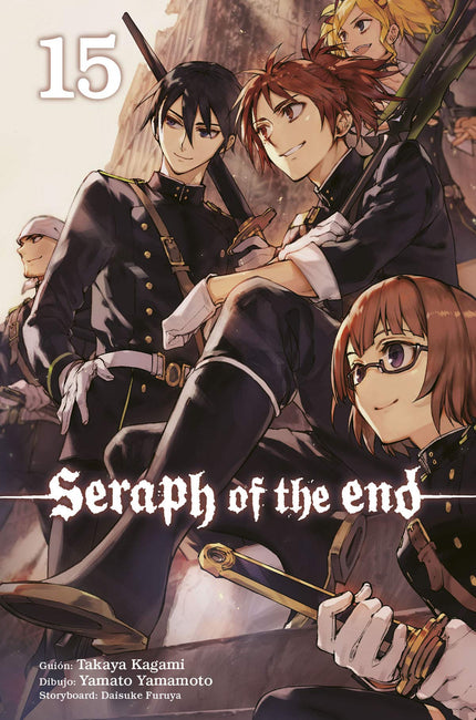 Libro Seraph Of The End 15: MIKA NO SE FÍA DE GUREN PERO YÛ CONFÍA CIEGAMENTE EN ÉL... Tras su terrible traición, Guren Ichinose se reúne con el grupo de Yûichirô en Osaka y les revela que una eminencia gris mueve los hilos y controla incluso a la familia Hiiragi.