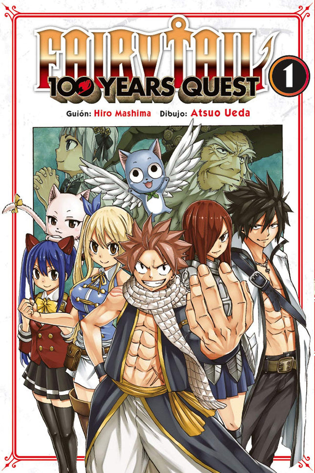 Portada del libro Fairy Tail 100 Years Quest 1