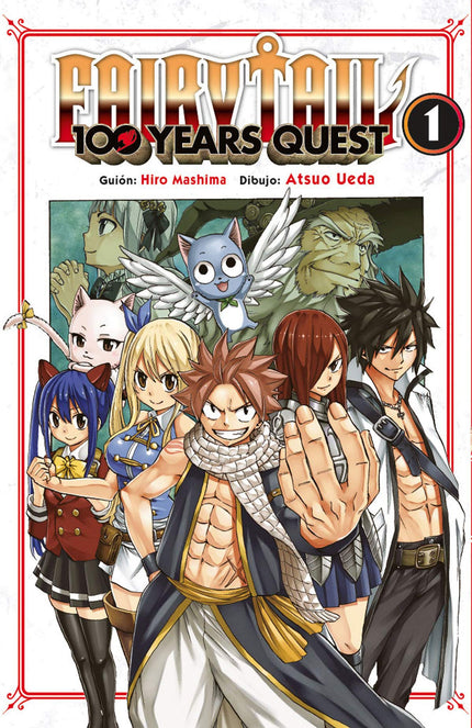 Portada del libro Fairy Tail 100 Years Quest 1