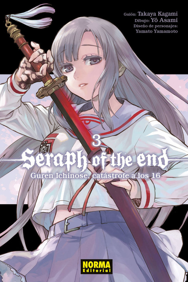 SERAPH OF THE END: GUREN ICHINOSE, CATASTROFE A LOS DIECISEIS 03 - Yamato Yamamoto - Tapa blanda