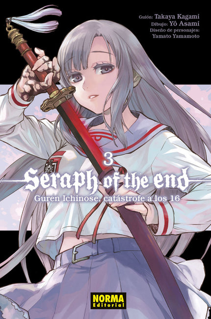 SERAPH OF THE END: GUREN ICHINOSE, CATASTROFE A LOS DIECISEIS 03 - Yamato Yamamoto - Tapa blanda