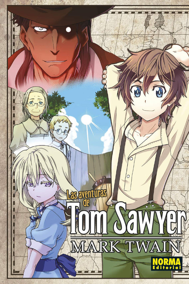 Libro Las Aventuras De Tom Sawyer: ¡EL GRAN CLÁSICO DE MARK TWAIN LLEGA A NUESTRA COLECCIÓN MANGA! El granuja de Tom Sawyer vive con su tía Polly en St.