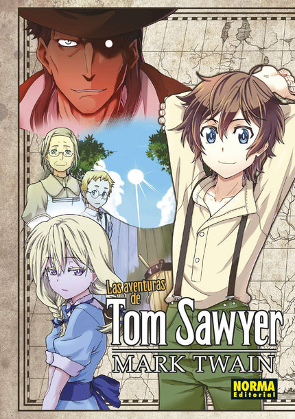 Libro Las Aventuras De Tom Sawyer: ¡EL GRAN CLÁSICO DE MARK TWAIN LLEGA A NUESTRA COLECCIÓN MANGA! El granuja de Tom Sawyer vive con su tía Polly en St.