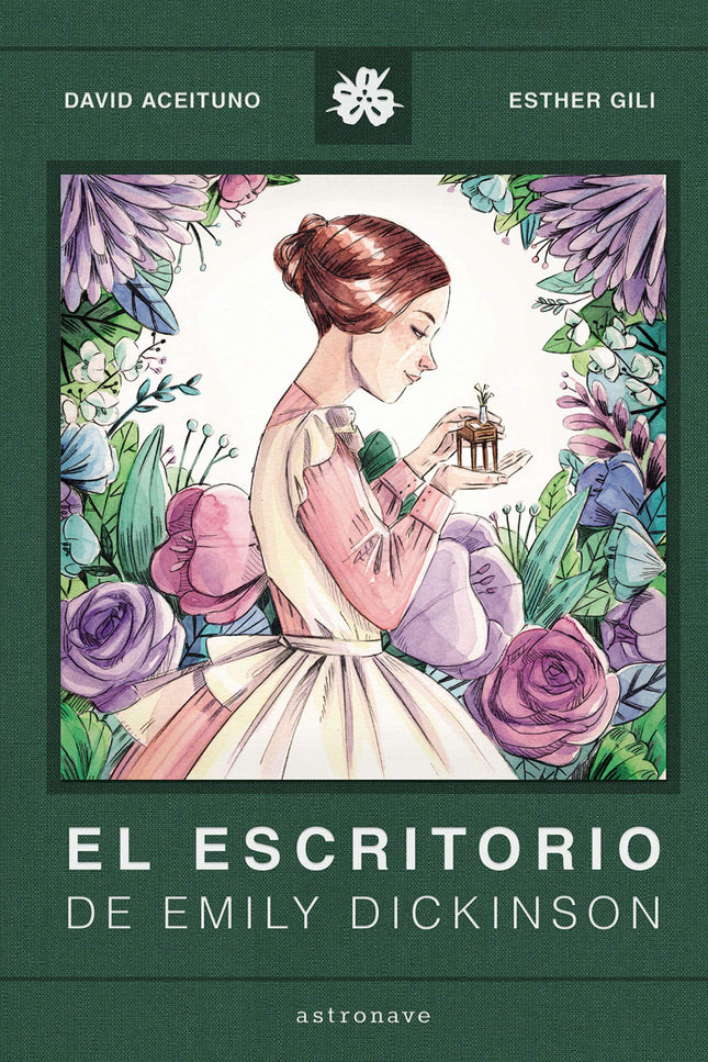 Libro El Escritorio De Emily Dickinson: Conoce la vida de una de las más grandes poetas en este cuento ilustrado por Esther Gili. Quizás el escritorio de Emily no es gran cosa, pero se puede convertir en una misteriosa puerta que da directa al jardín o en un barco que zarpa rumbo a Buenos Aires o Perú.