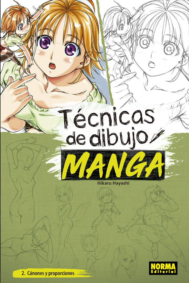 Libro Tecnicas De Dibujo Manga 02- Cánones Y Proporciones: ¡EL MANUAL IDÓNEO PARA TODOS AQUELLOS ARTISTAS QUE AMAN EL MANGA! Conviértete en todo un experto del dibujo manga con esta nueva colección de títulos que presentamos.