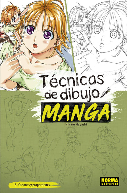 Libro Tecnicas De Dibujo Manga 02- Cánones Y Proporciones: ¡EL MANUAL IDÓNEO PARA TODOS AQUELLOS ARTISTAS QUE AMAN EL MANGA! Conviértete en todo un experto del dibujo manga con esta nueva colección de títulos que presentamos.