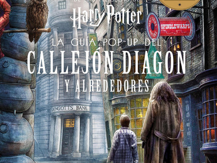 Libro Harry Potter: La Guía Pop-up Del Callejo Diagon Y Alrededores: LA SECUELA DEL POP-UP SUPERVENTAS: LA GUÍA POP-UP DE HOGWARTS Los espectaculares desplegables pop-up llenos de detalles recrean establecimientos como Ollivanders, Sortilegios Weasley y El Caldero Chorreante, pero también otros lugares como el Ministerio de Magia o el Andén Nueve y Tres Cuartos. ¡Pop-ups ocultos saltan a la acción con solo tirar de una pestaña!