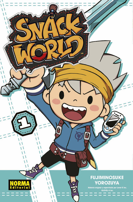 Libro Snack World 01: ¡ADÉNTRATE EN ESTA NUEVA Y TRONCHANTE AVENTURA LLENA DE SNACKS Y MONSTRUOS! Regresa una nueva adaptación del videojuego junto a Kechu, Osobuco, Mayona y Trolson por el mundo de Snack World, donde los snacks y los dragones están a la orden del día.