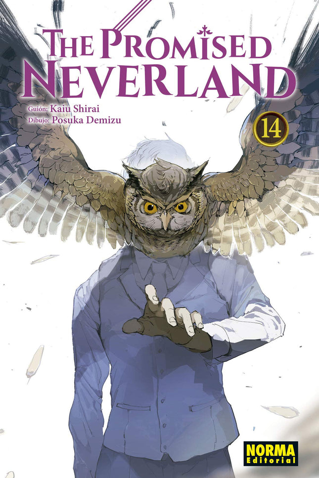 Libro The Promised Neverland 14: ¡EMPIEZA LA REBELIÓN PARA HUIR DE GOLDY POND! La revuelta por parte de los humanos ha comenzado.