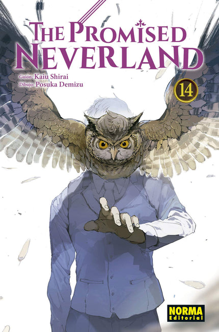 Libro The Promised Neverland 14: ¡EMPIEZA LA REBELIÓN PARA HUIR DE GOLDY POND! La revuelta por parte de los humanos ha comenzado.
