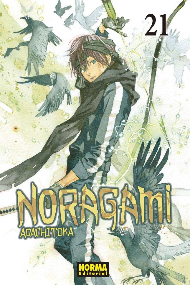 Libro Noragami 21: FUJISAKI SIGUE SEMBRANDO LAS SEMILLAS DE LA DISCORDIA... Yukine se encuentra con Fujisaki mientras está buscando a Nora, y le recrimina que no merece el título de padre por lo mal que trata a sus hijos.