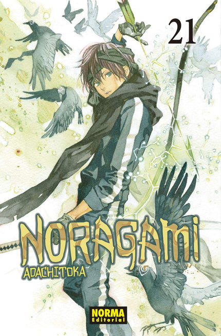 Libro Noragami 21: FUJISAKI SIGUE SEMBRANDO LAS SEMILLAS DE LA DISCORDIA... Yukine se encuentra con Fujisaki mientras está buscando a Nora, y le recrimina que no merece el título de padre por lo mal que trata a sus hijos.
