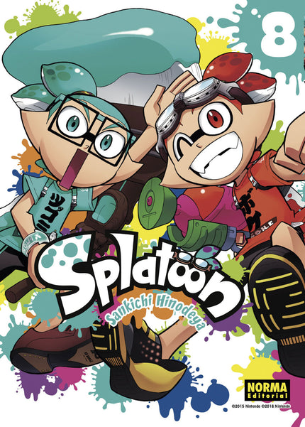 Libro Splatoon 8: ¡SE ACABA LA SAGA DE LOS OCTARIANOS Y LLEGAN NUEVAS AVENTURAS! La lucha con los octarianos llega a su fin con una trepidante batalla de la que depende el futuro del mundo.