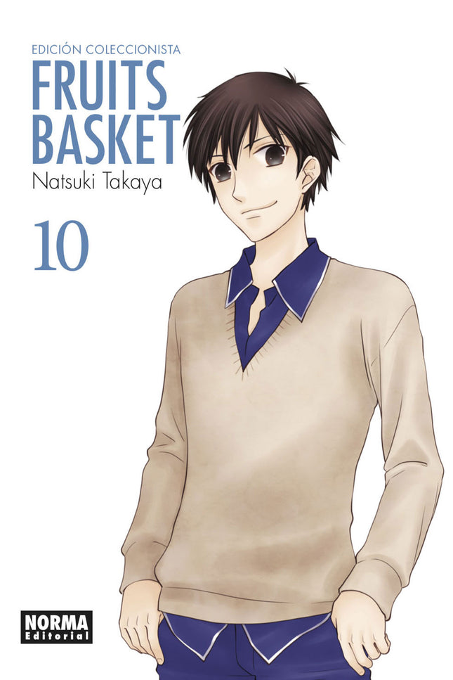 Libro Fruits Basket Ed. Coleccionista 10: ¡QUEDA POCO PARA GRADUARSE Y KYÔ SIGUE BUSCANDO LA FORMA DE ROMPER LA MALDICIÓN! Los sentimientos de T'ru hacia Ky' están a flor de piel mientras ella trata desesperadamente de buscar una manera de deshacer la maldición.