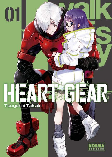 Libro Heart Gear 01: ¡EL NUEVO TRABAJO DEL AUTOR DE BLACK TORCH! La Tercera Guerra Mundial borró las huellas de la civilización humana de la faz de la Tierra.