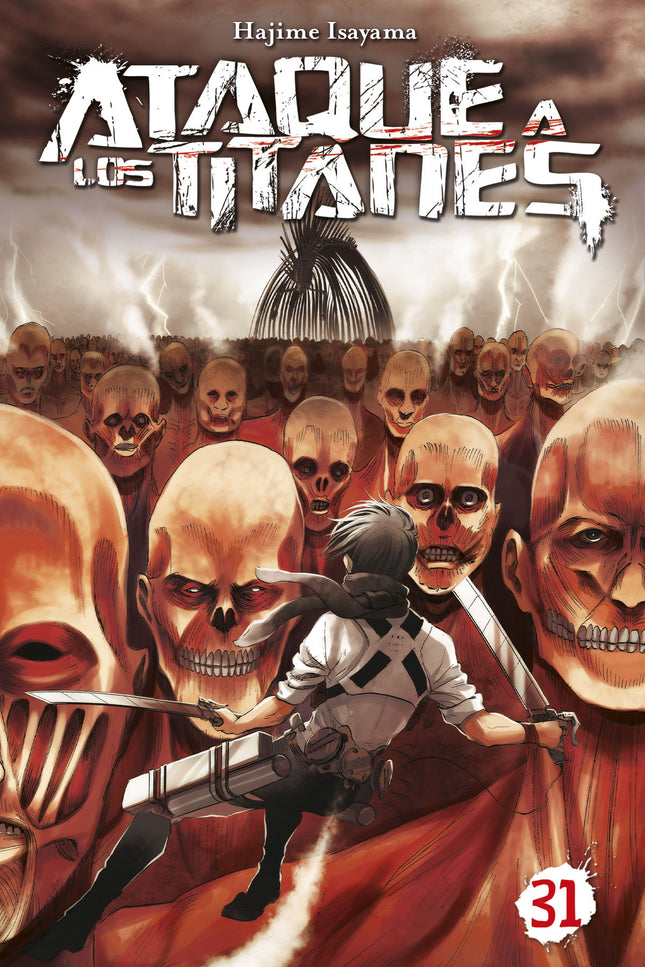 Libro Ataque A Los Titanes 31: EREN CONSIGUE EL PODER DE YMIR Y UNA ARMADA DE TITANES COLOSALES SE PONE EN MARCHA Zeke le encomienda a Eren el plan de la eutanasia. Ambos rompen el cerco y logran entrar en contacto, que es la clave del plan.