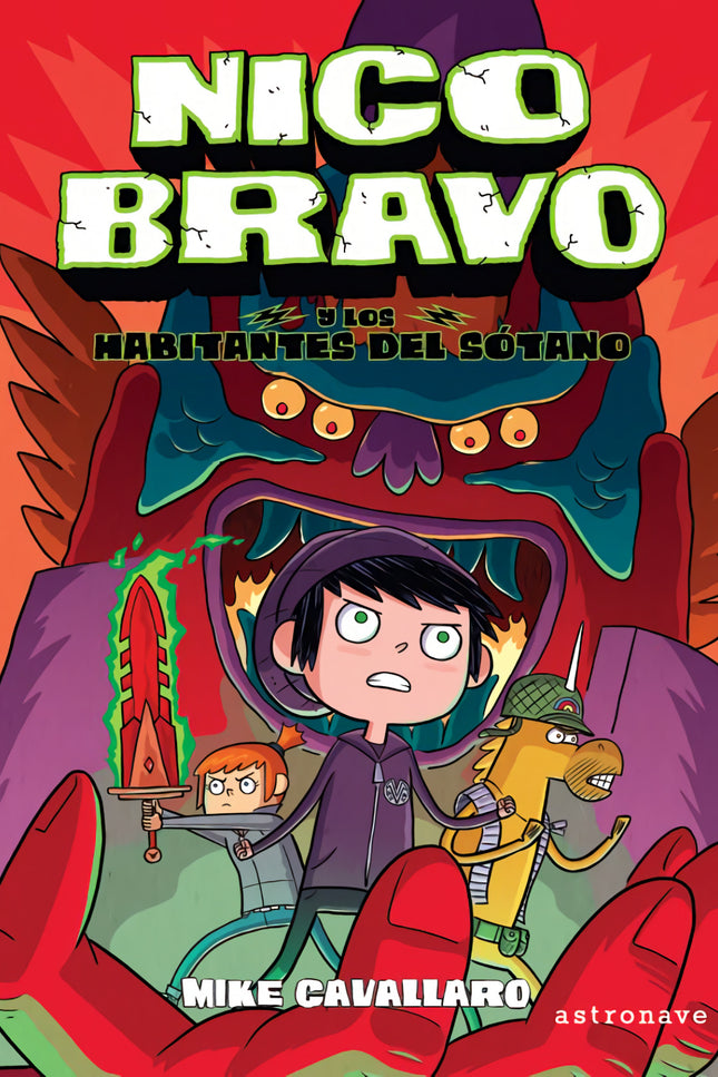 NICO BRAVO Y LOS HABITANTES DEL SOTANO (NICO BRAVO 2) - Mike Cavallaro - Tapa dura