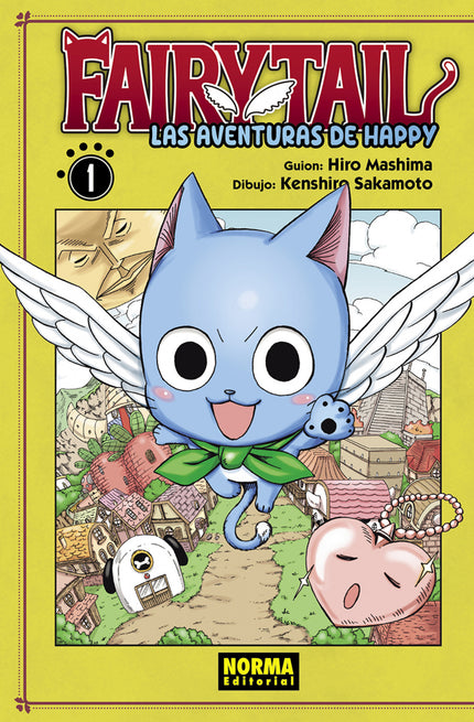 Fairy Tail Las Aventuras De Happy 01