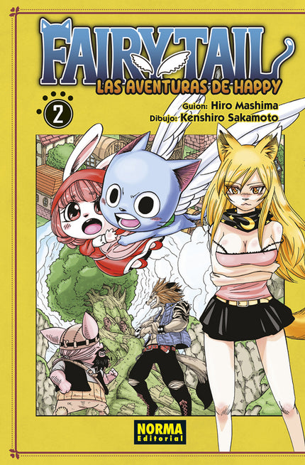Fairy Tail Las Aventuras De Happy 02
