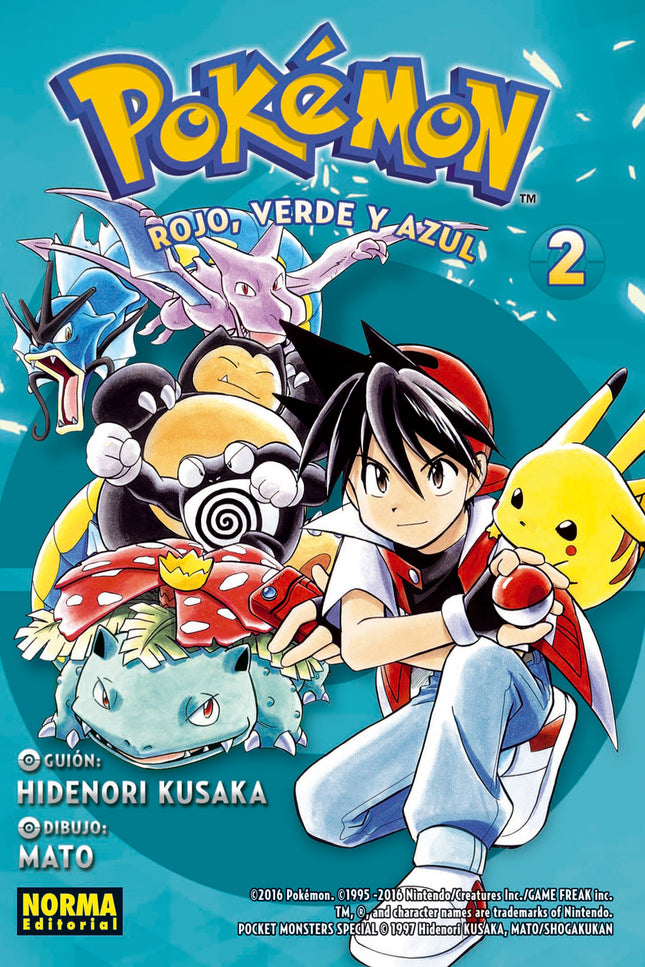 Pokemon 02. Rojo, Verde Y Azul 02 (nuevo Pvp)