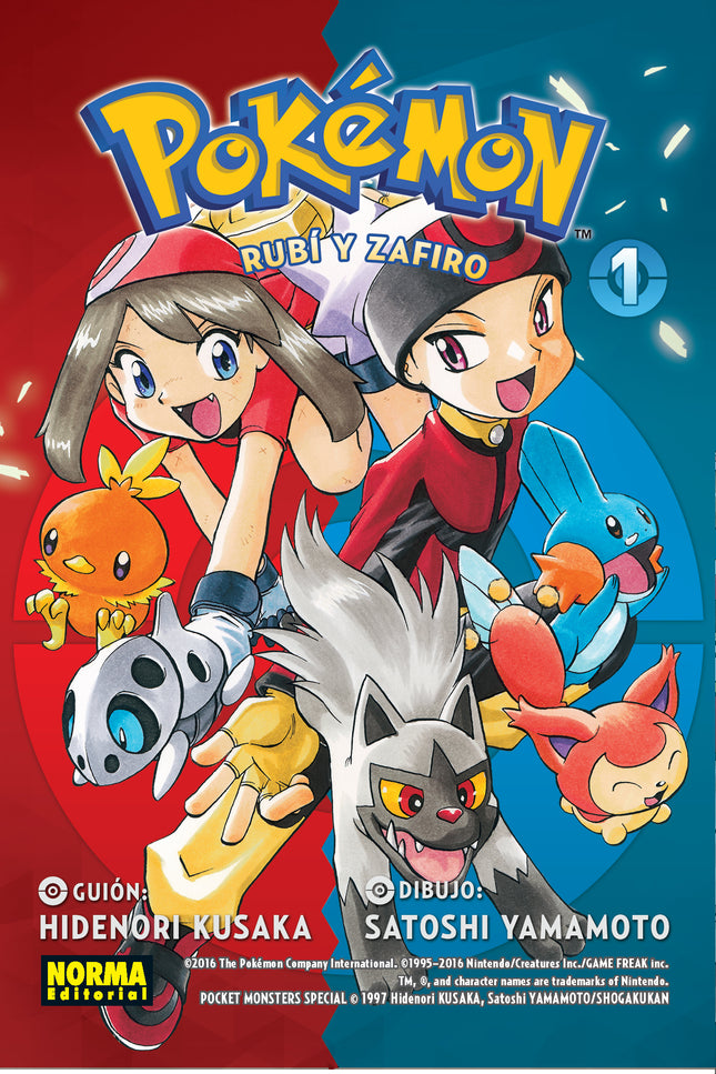 POKEMON 09. ORO, RUBI Y ZAFIRO 1 (NUEVO PVP) - Hidenori Kusaka - OTRO FORMATO LIBRO