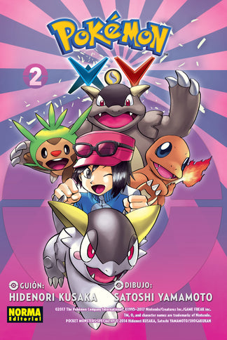 POKEMON X-Y 02 (NUEVO PVP) - Hidenori Kusaka - OTRO FORMATO LIBRO