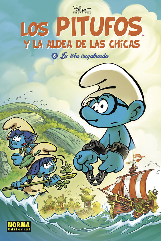 Los Pitufos Y La Aldea De Las Chicas 6. La Isla Vagabunda