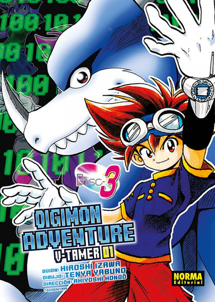 DIGIMON ADVENTURE V-TAMER 03 - Tenya Yabuno - OTRO FORMATO LIBRO