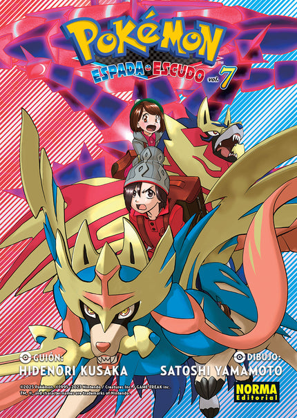 POKEMON ESPADA Y ESCUDO 07 - Hidenori Kusaka - OTRO FORMATO LIBRO
