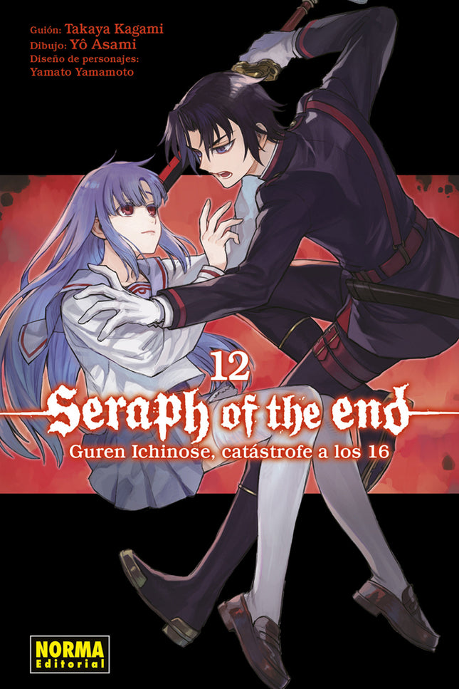 Seraph Of The End 12: Guren Ichinose, Catastrofe A Los 16