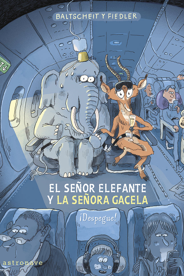 El Señor Elefante Y La Señora Gacela. ¡despegue!