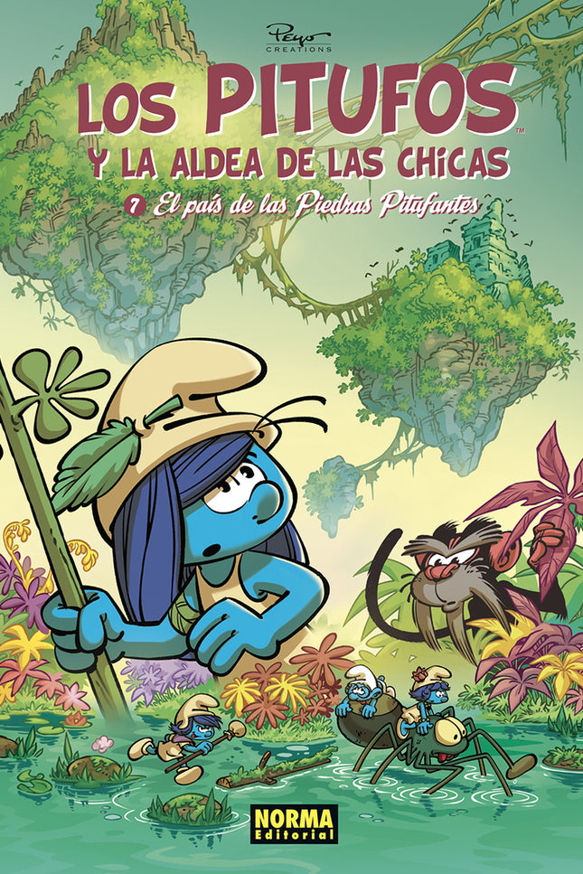 Los Pitufos Y La Aldea De Las Chicas 7. El Pais De Las Piedras Pitufantes