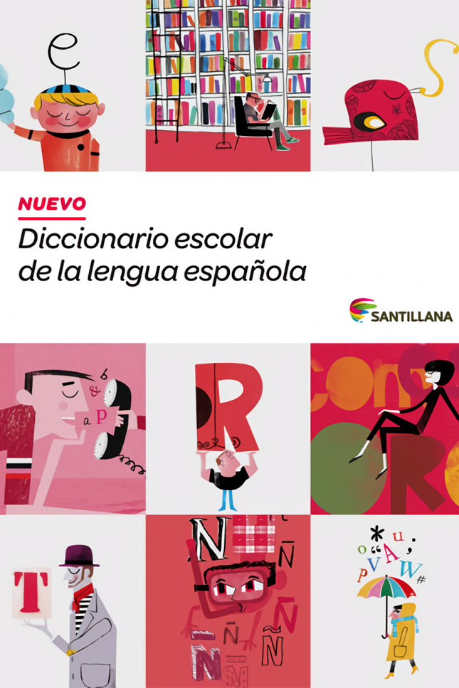 Libro Nuevo Diccionario Escolar De La Lengua Española Santillana: .