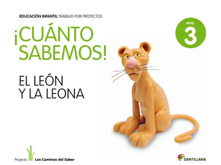 Libro 5.cuanto Sabemos: Leon (5 Años) Proyectos Infantil: .