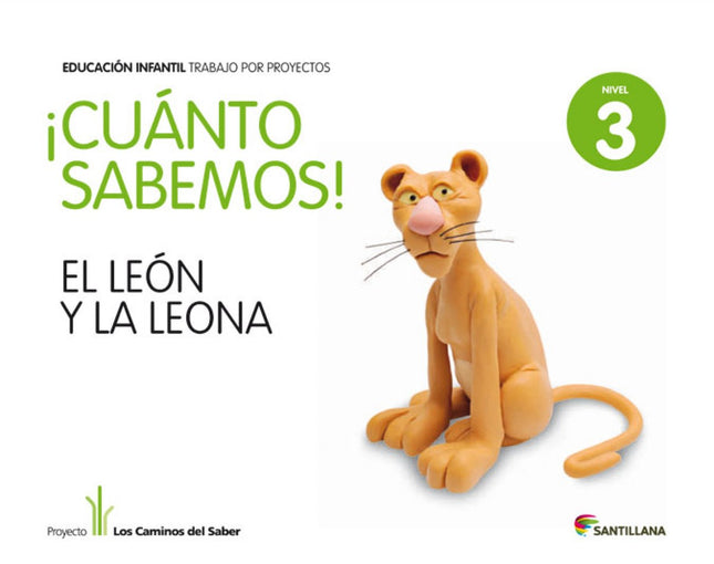 Libro 5.cuanto Sabemos: Leon (5 Años) Proyectos Infantil: .