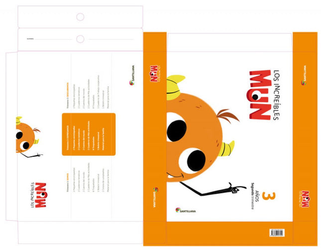 Libro Carpeta Infantil Mun 3 Años 2ºtrimestre: .
