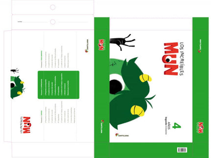Libro Carpeta Infantil Mun 4 Años 2ºtrimestre: .