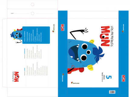 Libro Carpeta Infantil Mun 5 Años 3ºtrimestre: .
