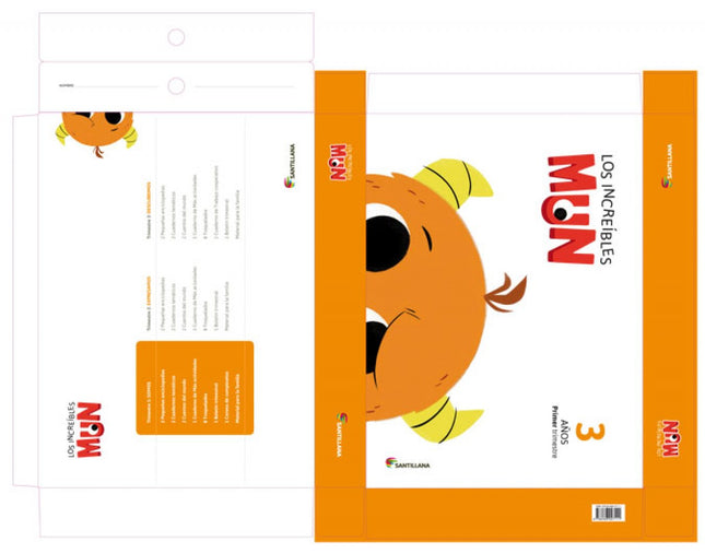 Libro Carpeta Infantil Mun 3 Años 1ºtrimestre: .