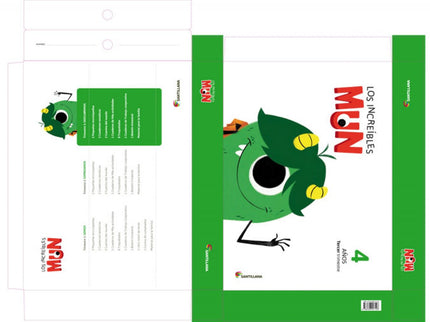 Libro Carpeta Infantil Mun 4 Años 3ºtrimestre: .