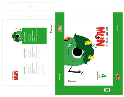 Libro Carpeta Infantil Mun 4 Años 3ºtrimestre: .