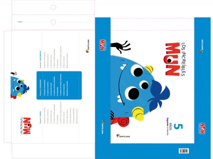 Libro Carpeta Infantil Mun 5 Años 2ºtrimestre: .