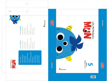 Libro Carpeta Infantil Mun 5 Años 1ºtrimestre: .