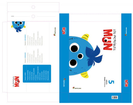 Libro Carpeta Infantil Mun 5 Años 1ºtrimestre: .